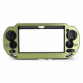 Hard Plastic and Aluminum case shell cover stand for PSVITA Green