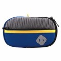 Canvas Game Console Carrying Case Protective Pouch for PSVITA Dark Blue