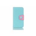 Contrast Color Protective Case with Stand for iPhone 6 Light Blue