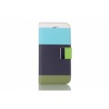 Ombre Strip Protective Case with Holder for iPhone 6 Blue