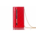 Female Wallet Fashion Case With Hardware Protective Case For iPhone 6 Red