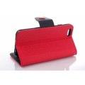 Contrast Color Protective Case with Stand for iPhone 6 Red