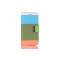 Ombre Strip Protective Case with Holder for iPhone 6 Teal